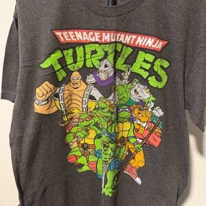 Nickelodeon Teenage Mutant Ninja Turtles Gray Tee